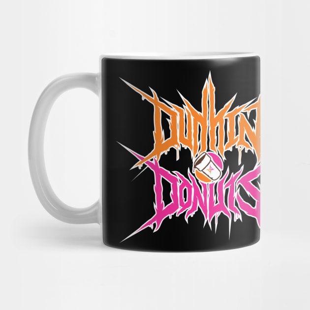 Death Metal Donut Logo by UnluckyDevil